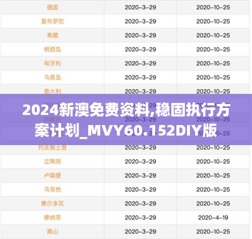 2024新澳免费资料,稳固执行方案计划_MVY60.152DIY版
