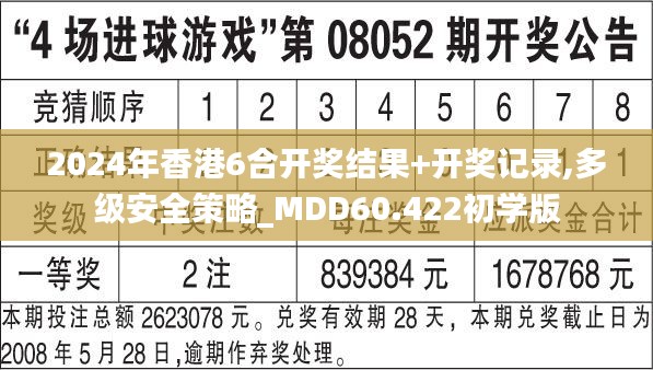 2024年香港6合开奖结果+开奖记录,多级安全策略_MDD60.422初学版