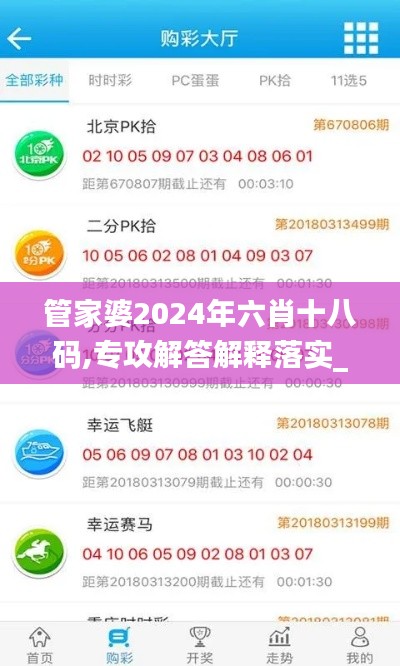 管家婆2024年六肖十八码,专攻解答解释落实_TBO3.41.97公积板