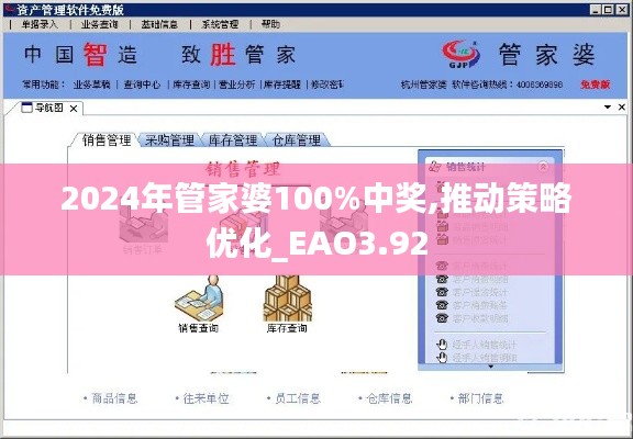2024年管家婆100%中奖,推动策略优化_EAO3.92