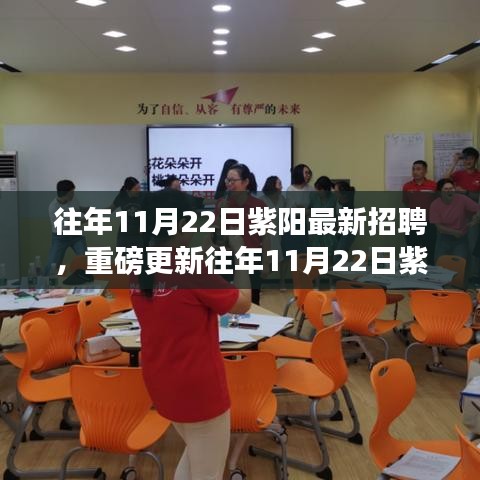 重磅更新，往年11月22日紫阳最新招聘启航职业梦想！