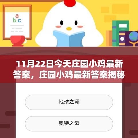 11月22日今天庄园小鸡最新答案，庄园小鸡最新答案揭秘，11月22日的特殊意义与深远影响