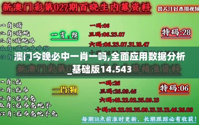 澳门今晚必中一肖一吗,全面应用数据分析_基础版14.543