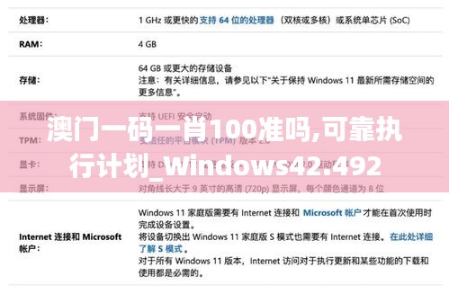 澳门一码一肖100准吗,可靠执行计划_Windows42.492