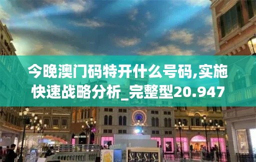 今晚澳门码特开什么号码,实施快速战略分析_完整型20.947