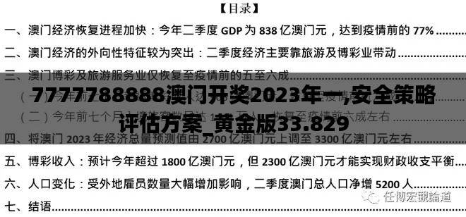 7777788888澳门开奖2023年一,安全策略评估方案_黄金版33.829