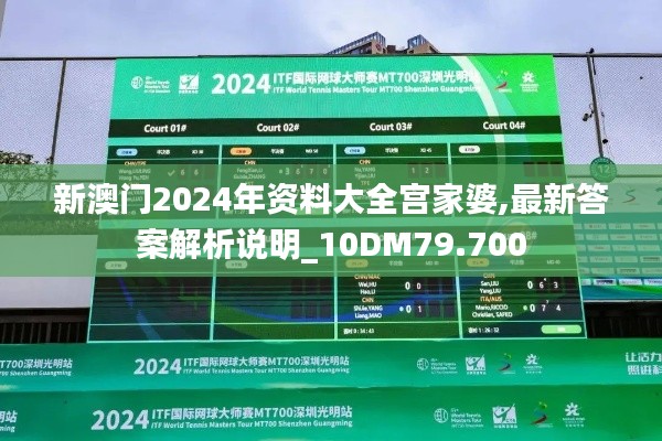 新澳门2024年资料大全宫家婆,最新答案解析说明_10DM79.700