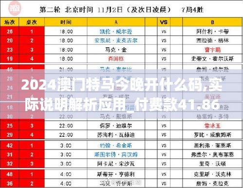 2024澳门特马今晚开什么码,实际说明解析应用_付费款41.868