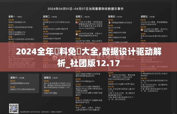 2024全年資料免費大全,数据设计驱动解析_社团版12.17