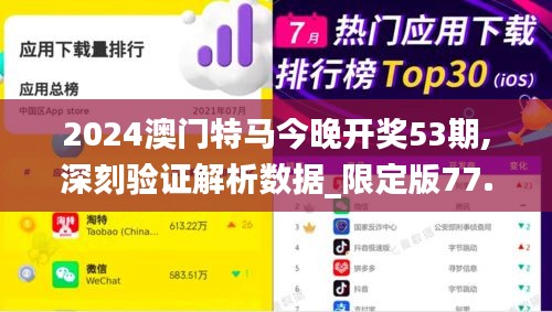 2024澳门特马今晚开奖53期,深刻验证解析数据_限定版77.652