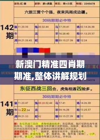 新澳门精准四肖期期准,整体讲解规划_健康版74.776