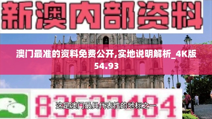 澳门最准的资料免费公开,实地说明解析_4K版54.93
