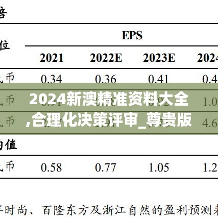 2024新澳精准资料大全,合理化决策评审_尊贵版34.89