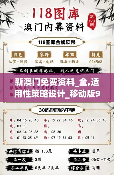 新澳门免费资料_全,适用性策略设计_移动版90.313