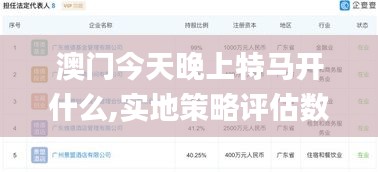 澳门今天晚上特马开什么,实地策略评估数据_储蓄版91.998