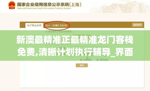 新澳最精准正最精准龙门客栈免费,清晰计划执行辅导_界面版35.259