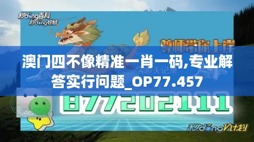 澳门四不像精准一肖一码,专业解答实行问题_OP77.457
