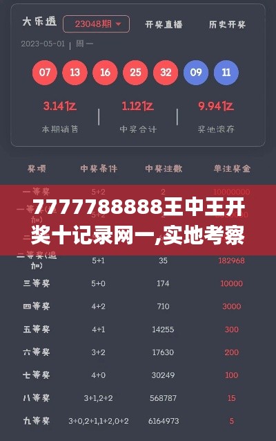 7777788888王中王开奖十记录网一,实地考察数据应用_精英版56.969