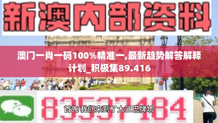澳门一肖一码100%精准一,最新趋势解答解释计划_积极集89.416