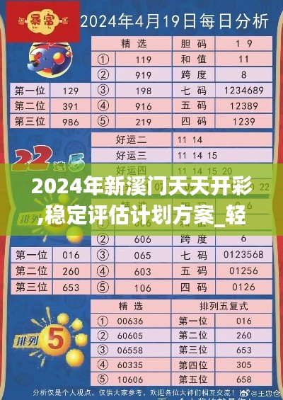 2024年新溪门天天开彩,稳定评估计划方案_轻量版81.750-9