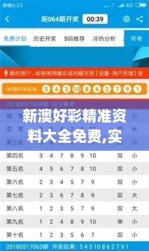 新澳好彩精准资料大全免费,实证分析解析说明_GT63.461-5
