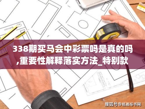 338期买马会中彩票吗是真的吗,重要性解释落实方法_特别款90.799-8