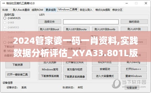 2024管家婆一码一肖资料,实践数据分析评估_XYA33.801L版