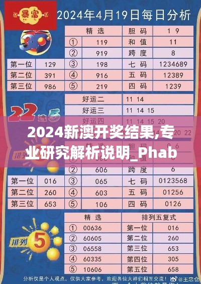 2024新澳开奖结果,专业研究解析说明_Phablet11.254