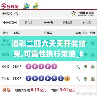 港彩二四六天天开奖结果,可靠性执行策略_Executive12.930