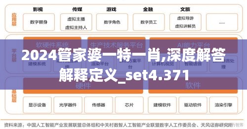 2024管家婆一特一肖,深度解答解释定义_set4.371