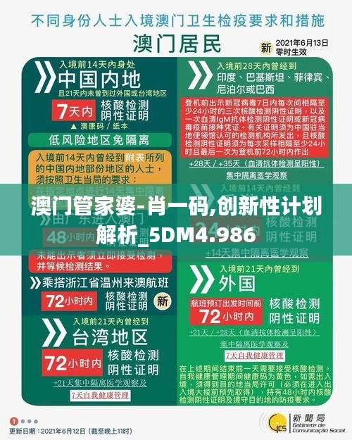 澳门管家婆-肖一码,创新性计划解析_5DM4.986