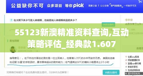 55123新澳精准资料查询,互动策略评估_经典款1.607