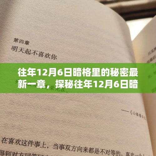 探秘往年12月6日暗格里的小巷，秘密最新章节与特色小店揭秘