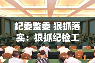 纪委监委 狠抓落实：狠抓纪检工作 