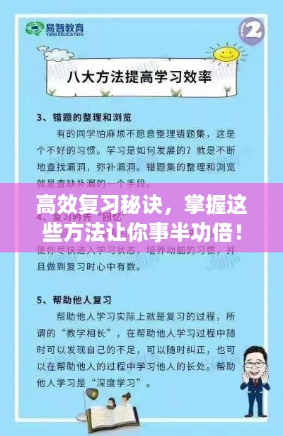 高效复习秘诀，掌握这些方法让你事半功倍！