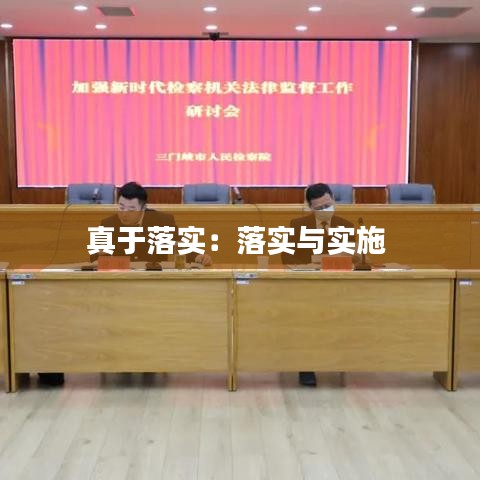真于落实：落实与实施 