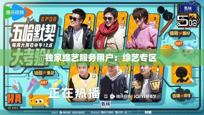 独家综艺服务用户：综艺专区 