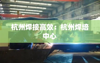 杭州焊接高效：杭州焊培中心 