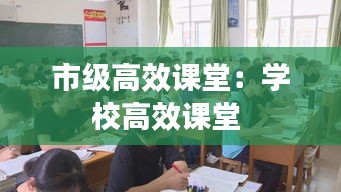 市级高效课堂：学校高效课堂 