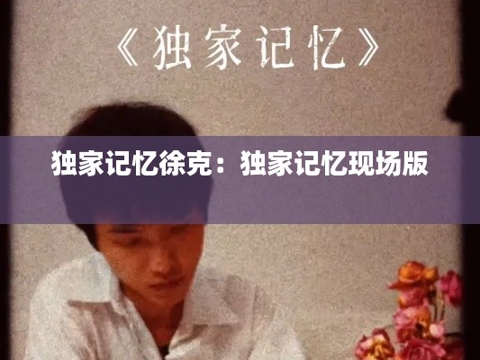 独家记忆徐克：独家记忆现场版 