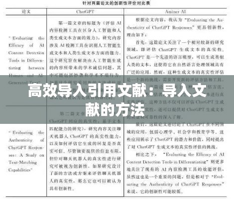 高效导入引用文献：导入文献的方法 