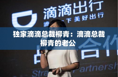 独家滴滴总裁柳青：滴滴总裁柳青的老公 