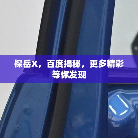探岳X，百度揭秘，更多精彩等你发现