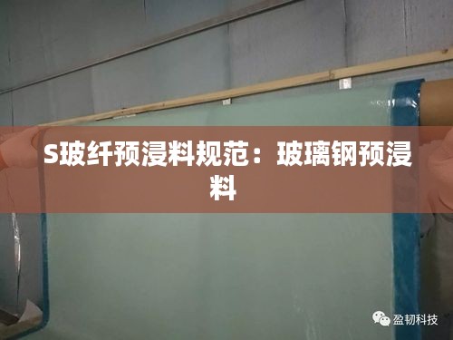 S玻纤预浸料规范：玻璃钢预浸料 