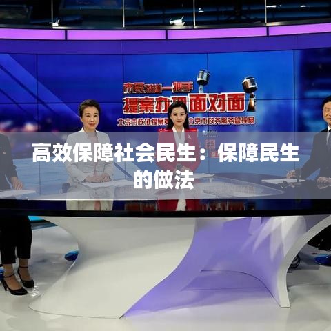 高效保障社会民生：保障民生的做法 