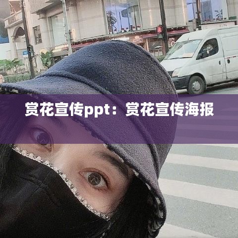 赏花宣传ppt：赏花宣传海报 