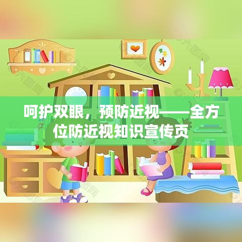 呵护双眼，预防近视——全方位防近视知识宣传页