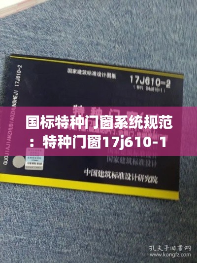 国标特种门窗系统规范：特种门窗17j610-1 