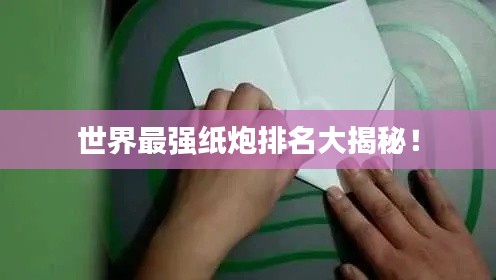 世界最强纸炮排名大揭秘！