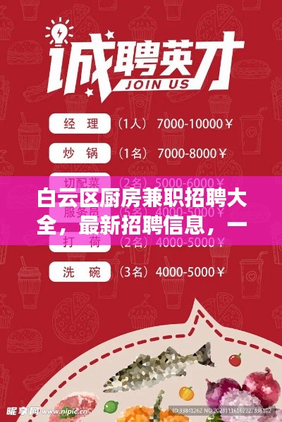 白云区厨房兼职招聘大全，最新招聘信息，一网汇聚